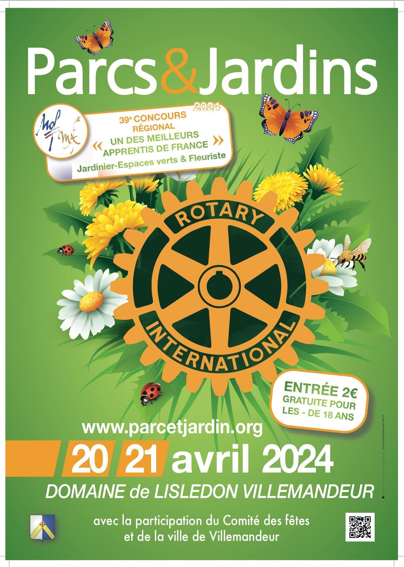 Affiche 27e festival parcs et jardins