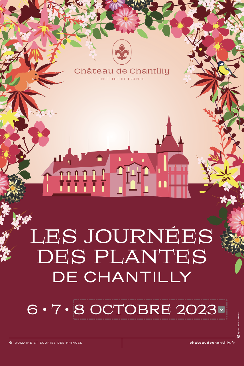 Affiche fete des plantes chantilly